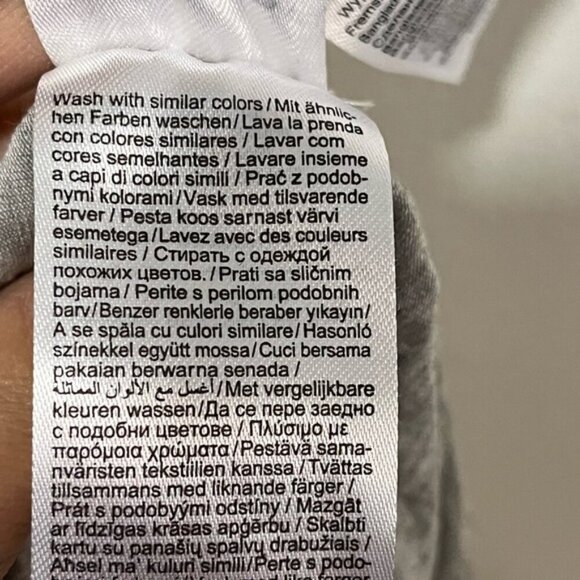 AWARE by Vero Moda Grey Ruched Jersey Skirt - Size M - Picture 6 of 11